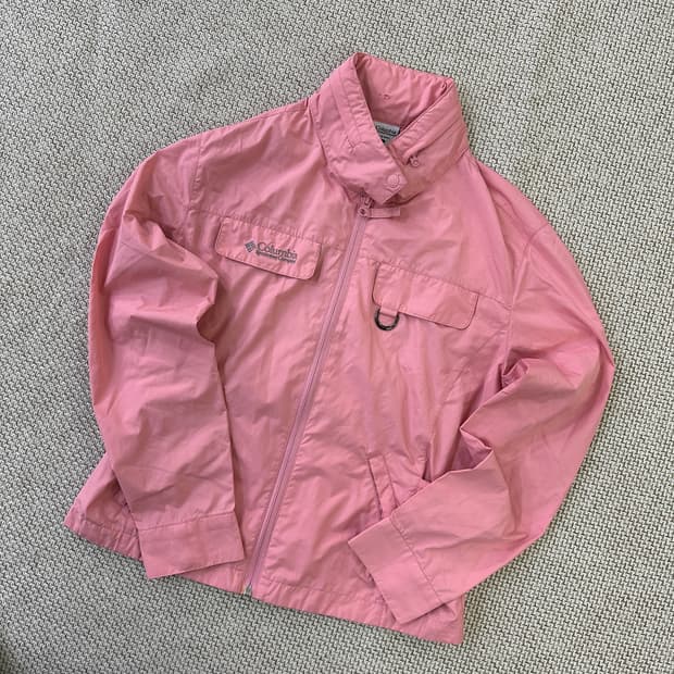 S 컬럼비아 여성용 슬림핏 바람막이 0401D