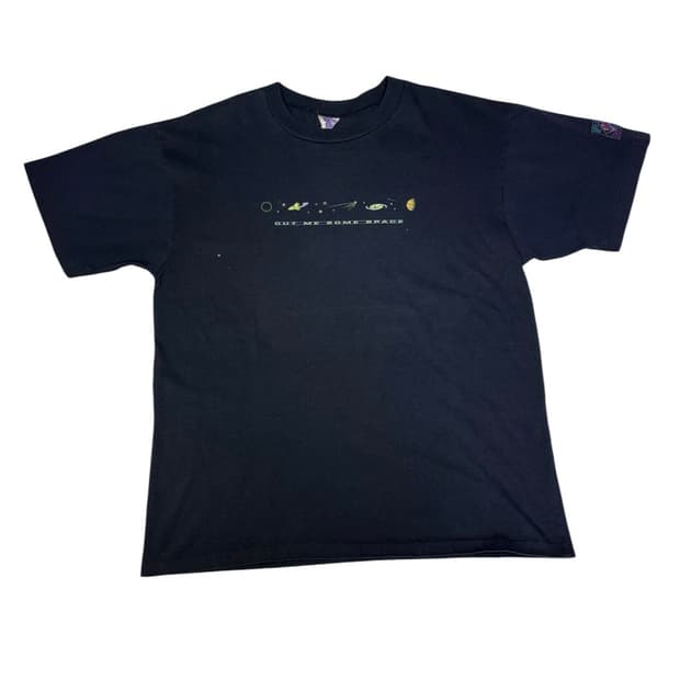 빈티지 90s CUT ME SOME SPACE 스페이스 행성 티셔츠 XL