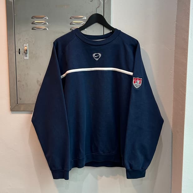 00s 나이키 usa 미국 축구 국가대표 스웻셔츠