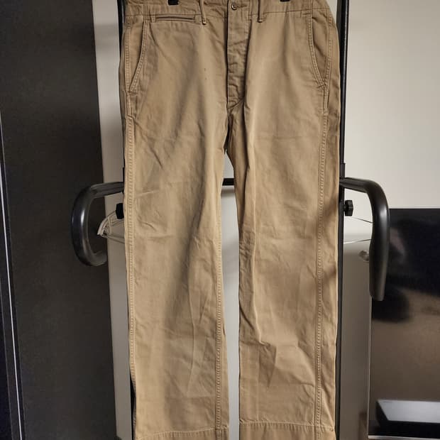 (33/32)더블알엘(RRL) 베이지 치노팬츠