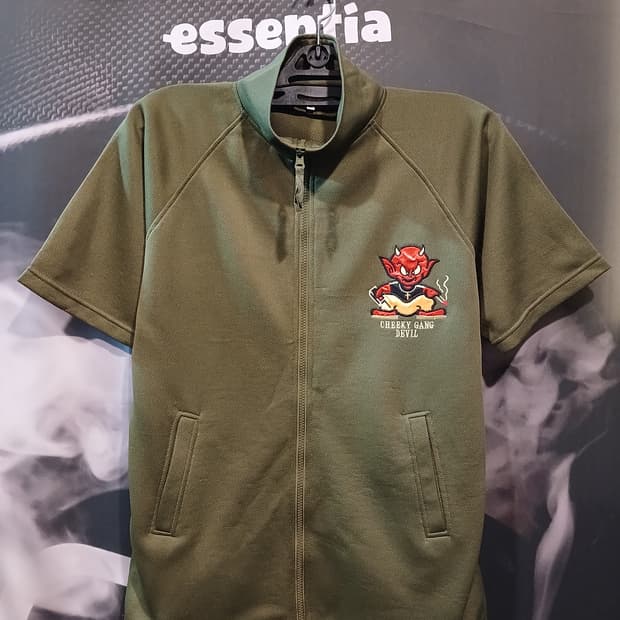 Cheeky Gang Devil 반팔 풀집업