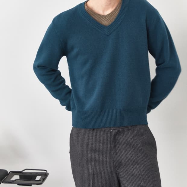 웨이비니스 26ss 드리프트 니트 3사이즈