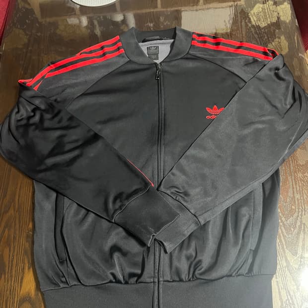 아디다스 검빨 파이어버드 져지 트랙탑