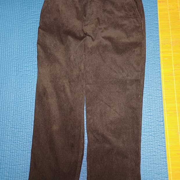 에스피오나지 코듀로이 와이드 팬츠 M