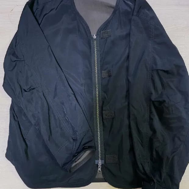 해칭룸 리버시블 라이너/라이닝 자켓 블랙/차콜 3(M)