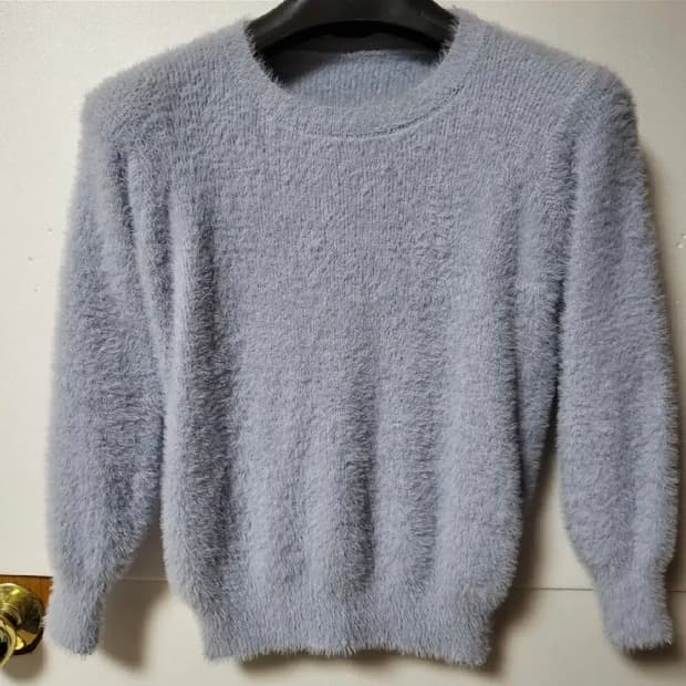 64 ) 새상품/ 쿠팡 39000구입 앙고라 니트 스웨터 free 짱예쁨