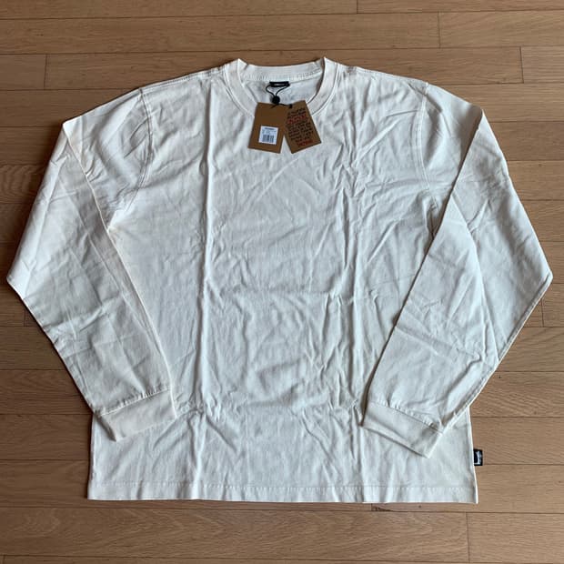 [XXL] stussy 스투시 피그먼트 다이드 롱슬리브 긴팔 티셔츠