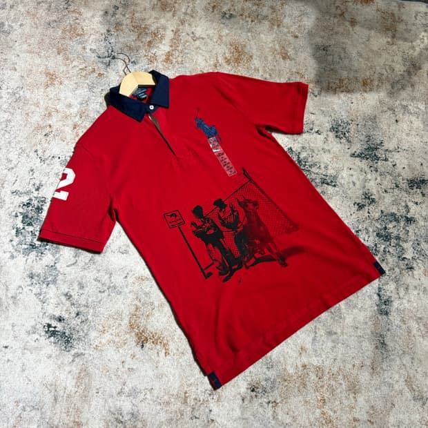 폴로 빅포니 커스텀 반팔티 새상품