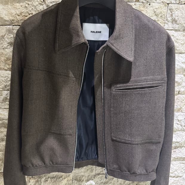 알렌느 3D 울자켓 브라운 ver.1