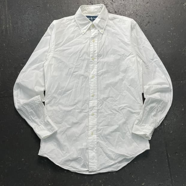  90 폴로 화이트 셔츠 