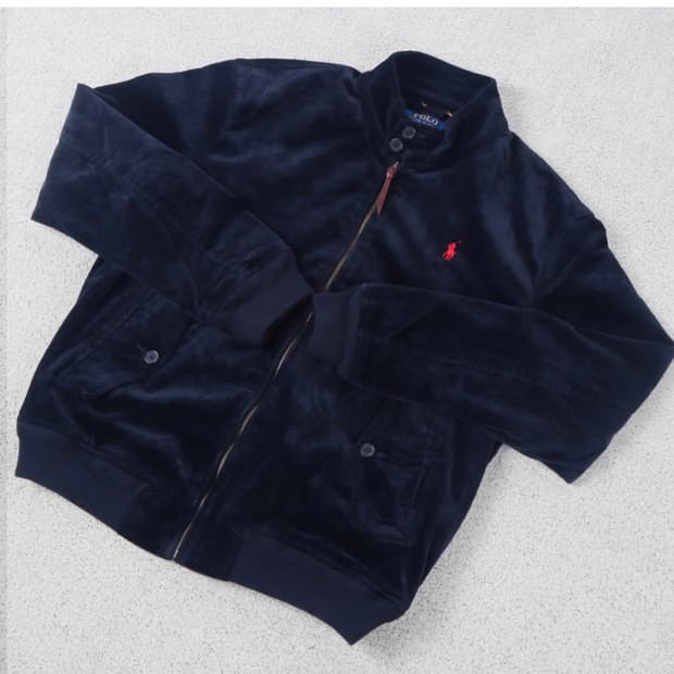 [새상품] [L] 폴로 랄프로렌 코듀로이 바라쿠다 자켓 네이비