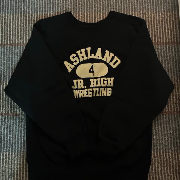 웨어하우스 LOT 483 ASHLAND Black 스웻 맨투맨