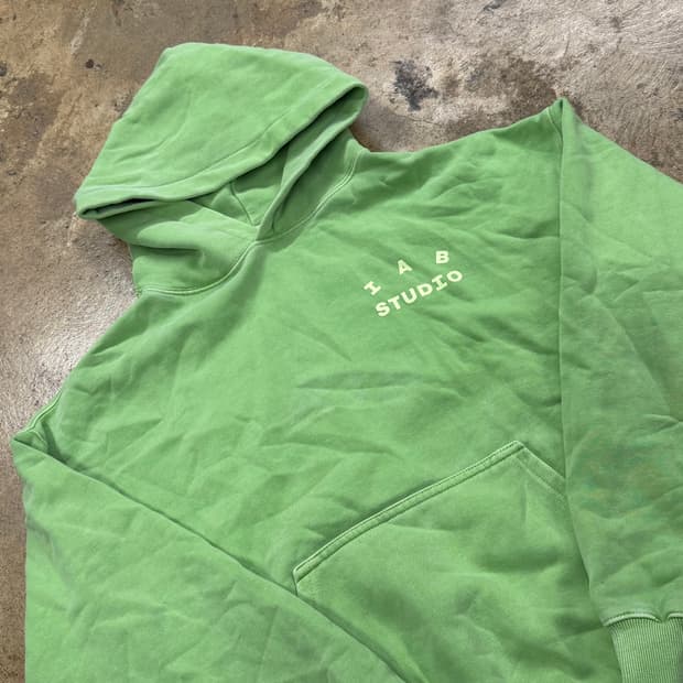 아이앱스튜디오 말차 애플민트 그린 후드티