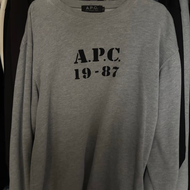 아페쎄 A.P.C 맨투맨 XL