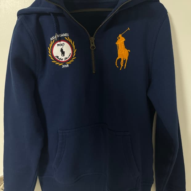 폴로 빈티지 후드티