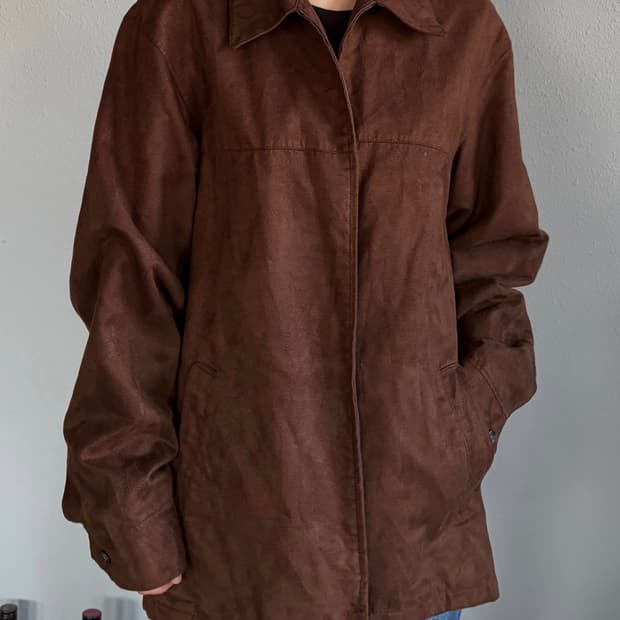 [L]맥그리거 McGregor 스웨이드 드리즐러 자켓