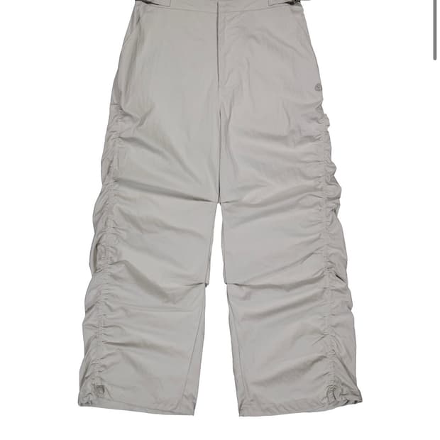 코이세이오 퍼커링팬츠 아이보리