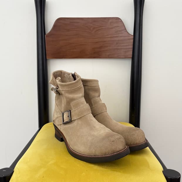 Side Buckle Detail Boots