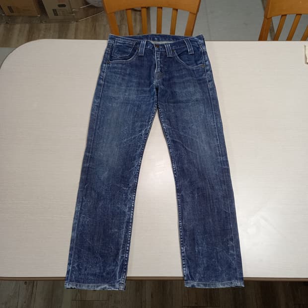 29 리바이스510 워싱 스판 슬림일자진 29-571