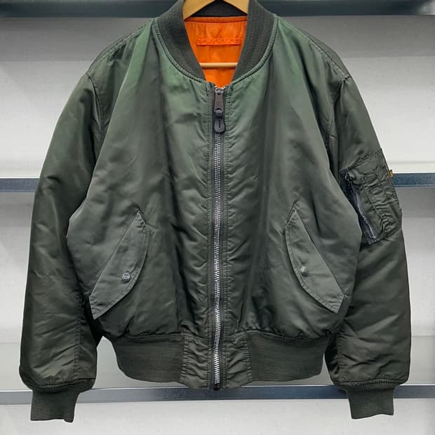 (XL)90'S ALPHA M-65 항공자켓-M1986