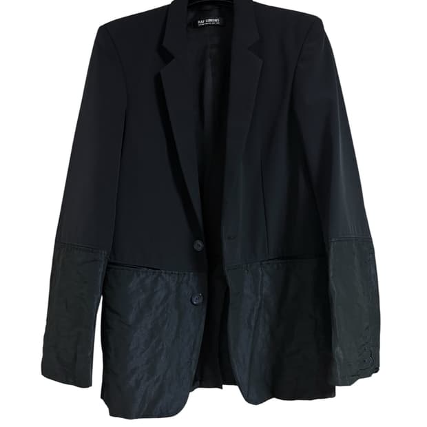 라프시몬스 07aw 블레이저 블랙