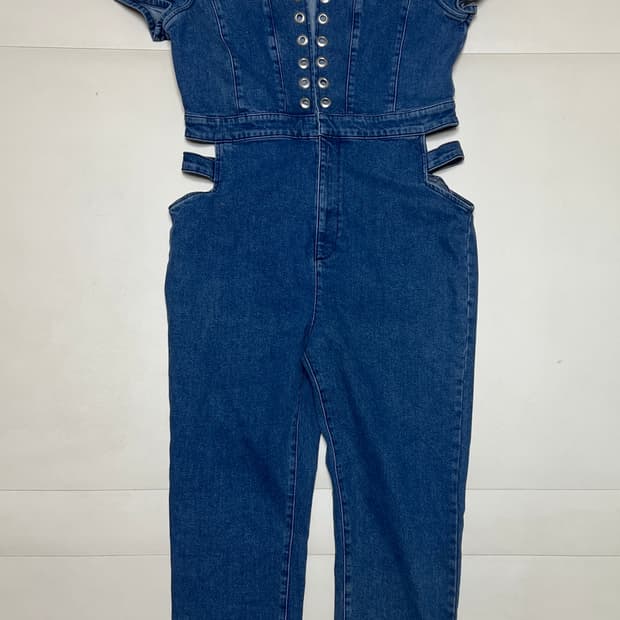 asos 아소스 데님 점프수트 정품