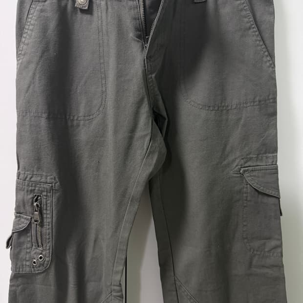 빈티지 락펑크 디테일 카고팬츠 