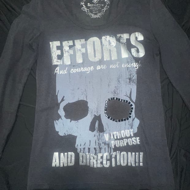 빈티지 해골 롱슬리브 vintage skull sleeve 