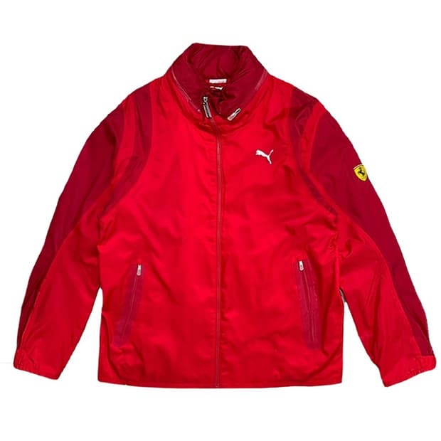 PUMA x FERRARI 집업 트랙 재킷 XL