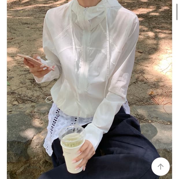 여름철 바람막이 (새상품) 