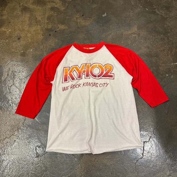 90s KY02 락 레글런 L/S L