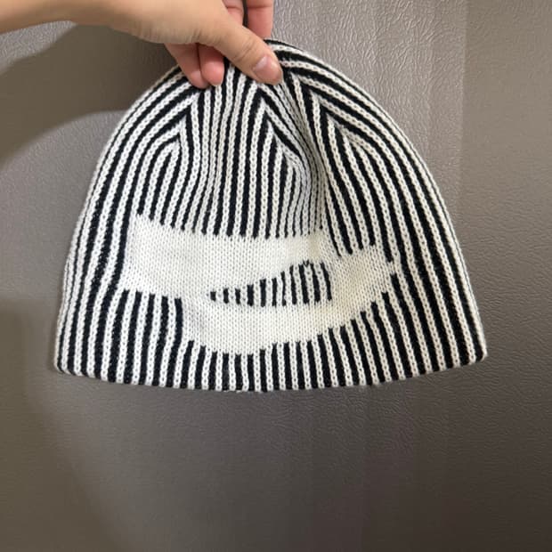 웰빙익스프레스 투톤 비니