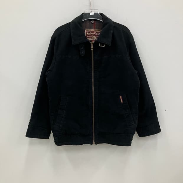말보로 클래식 블랙 블루종 자켓 M