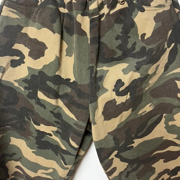 카모 버뮤다 팬츠 빈티지