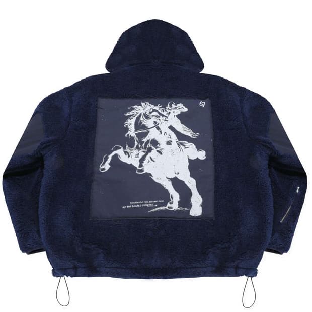 MJD X WAS MW 셔링 후디드 자켓