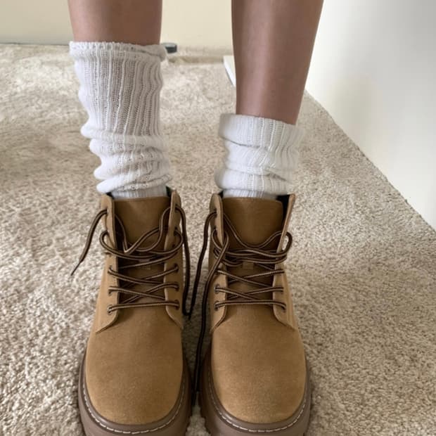 보우아카이브 레이스 업 부츠 