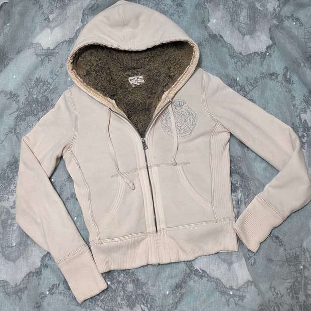 빈티지 아베크롬비 울프죠깔 폴로진 후드 집업 y2k 오네갸루 d.i.a깔