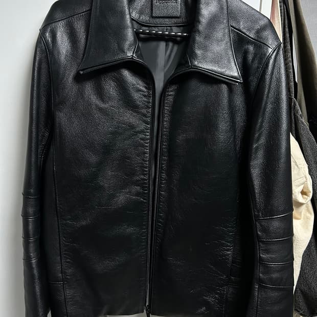 머듈mudule 레더자켓 블랙 1사이즈
