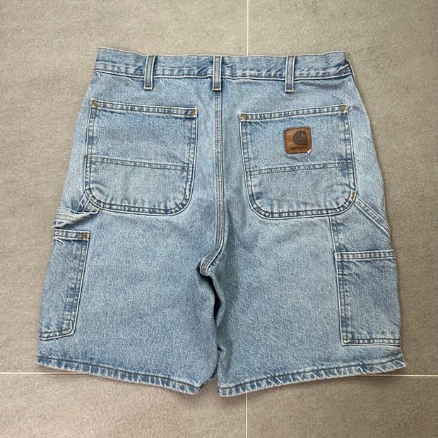 (허단40)칼하트 데님 반바지-M2145
