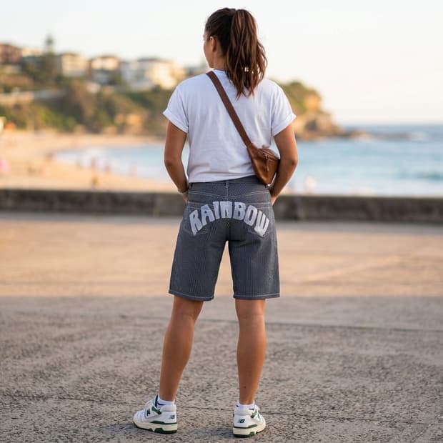 [27-28] DAILY TOPICS 히코리 스트라이프 워크웨어 반바지