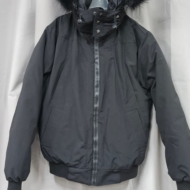 CMFR곰리 블랙 패딩 점퍼 M