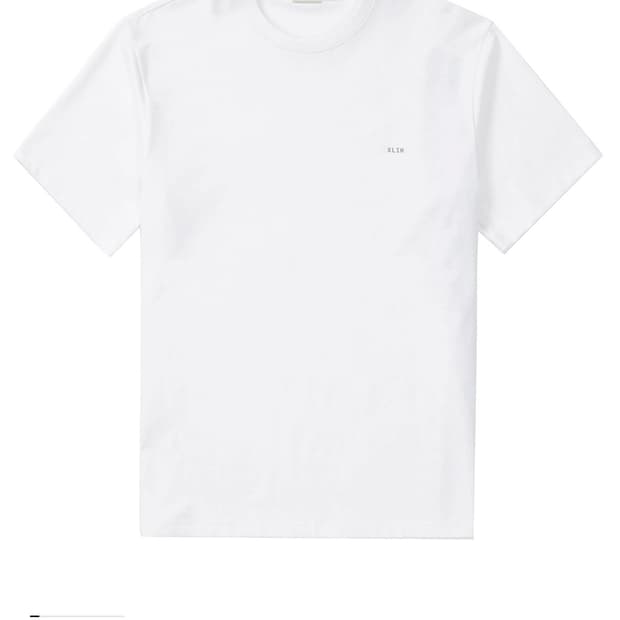 엑슬림 01 T-shirt 시퀀스 티셔츠 화이트
