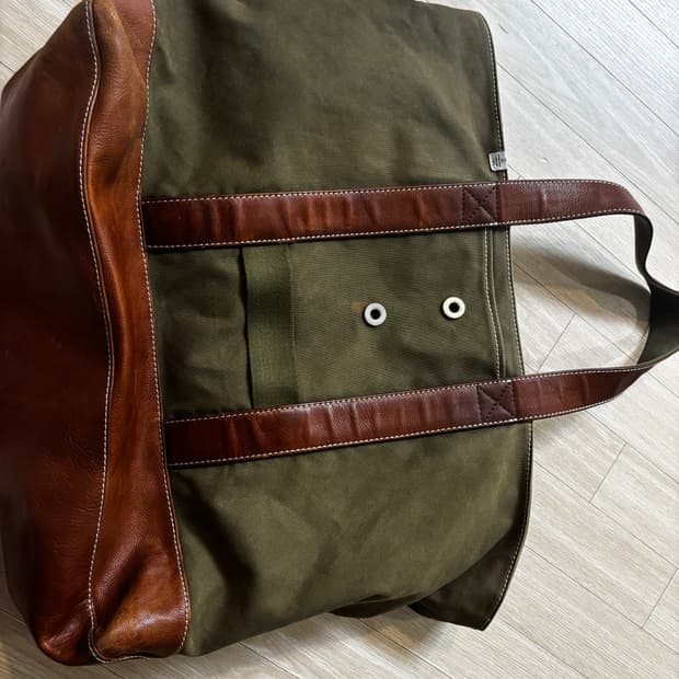 visvim HOMER TOTE (캔버스/레더)