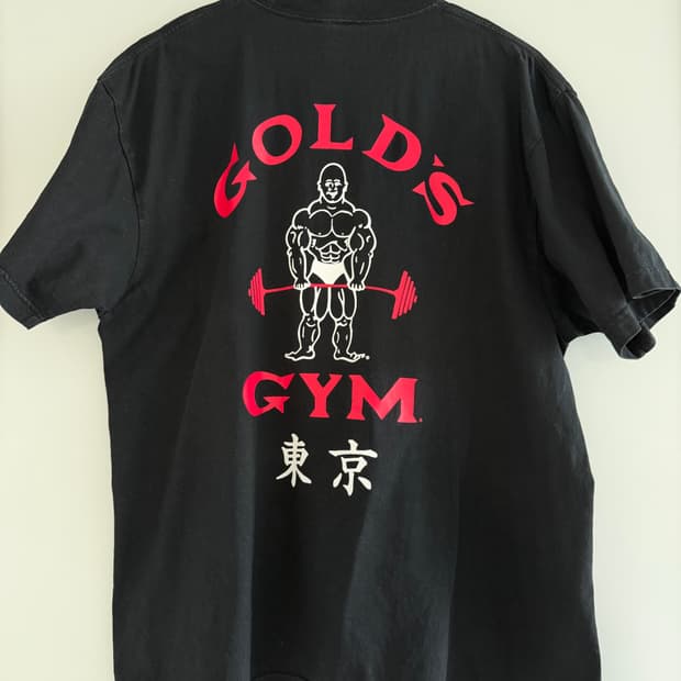 [XL] 골드짐 도쿄 60주년 기념 한정 반팔 티셔츠