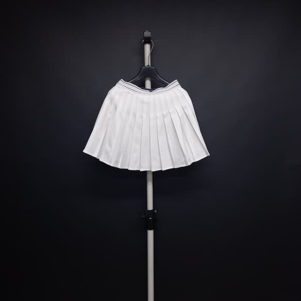 타미힐피거 춘하 플리츠 플레어 스커트 S XS