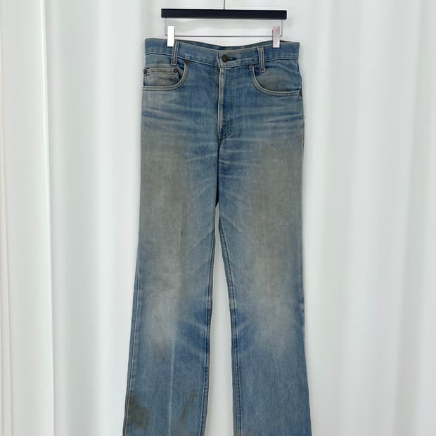 80's Levi's 717 boots cut denim pants