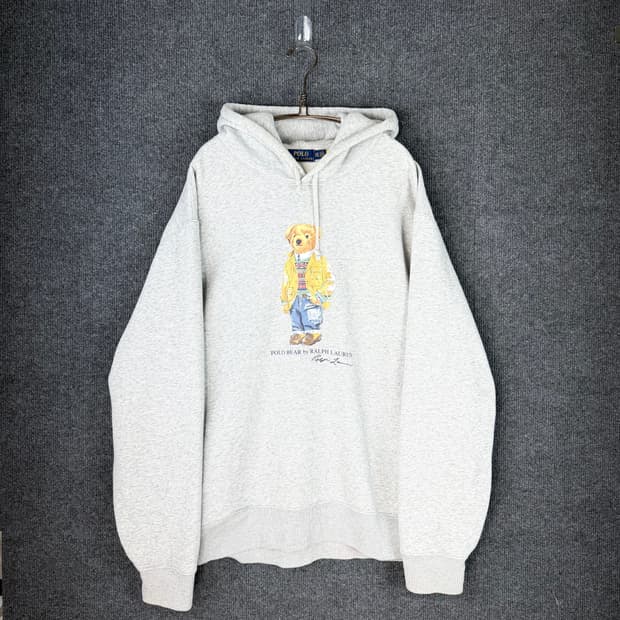 폴로랄프로렌 베어 후드티