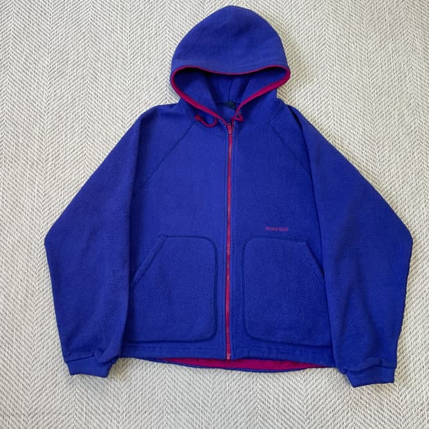 97~02s 몽벨 몽벨 폴라라이트  플리스 집업 