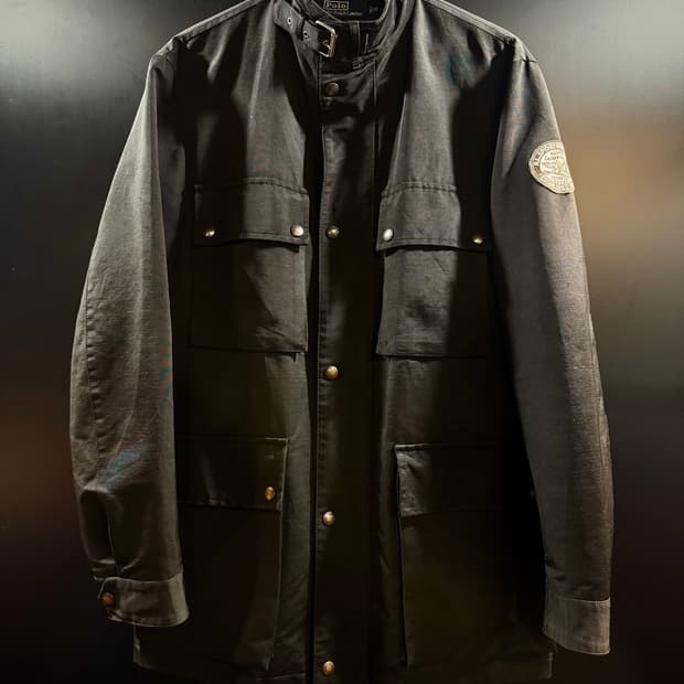 90s Polo Ralph Lauren Motorcycle Jacket