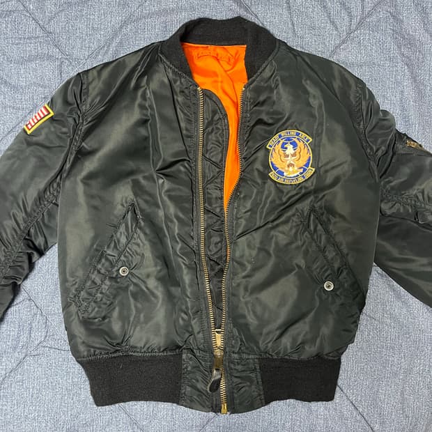 알파인더스트리 ma-1 항공점퍼